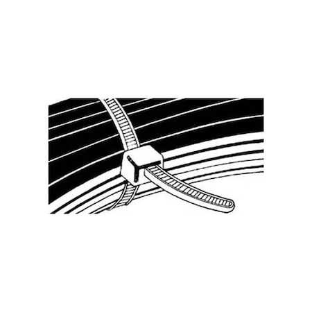 Allpoints Tie, Wire , 8-3/16"L, 100-Pk 2531112